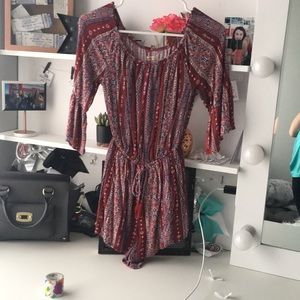 Bohemian hollister romper